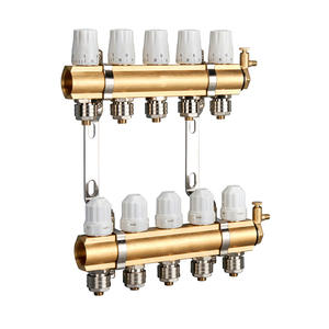 Colectores de Calefacción por Suelo Radiante de Latón Grueso, Forjados en una Sola Pieza, Directo de Fábrica, para Sistemas de Calefacción Doméstica, Piezas de HVAC - Product Image 4