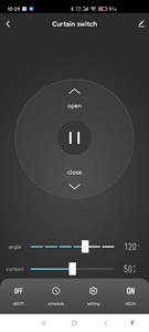 מפעל 3a WiFi + rf מתג עיוור חכם עם שלט רחוק אשר זווית מתכווננת - Product Image 5