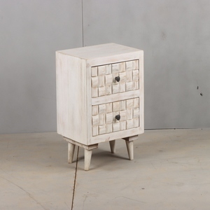 Custom Design Wooden Bedside Table with Functional Storage Space Bedroom Furniture for Hospitality and Residential Markets - Product Image 5