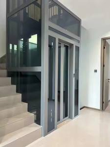 Ascenseur de villa personnalisé avec cadre de porte en marbre et design haut de gamme - Product Image 5