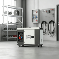 100kVA-300kVA Industrieller Dieselgenerator Geräuscharmer Typ Dreiphasig Wassergekühlt mit ATS Autostart für Fabrik und Gewerbe