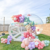 Gonflable Transparent Bulle Rebond Maison Enfants Clair Fête De Mariage Ballon Dôme Tente Publicité Gonflables