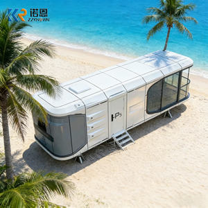 Capsule spatiale commerciale, maison conteneur avec salon et cuisine, hôtel, design de capsule spatiale <span class=keywords><strong>d</strong></span>émontable - Product Image 1