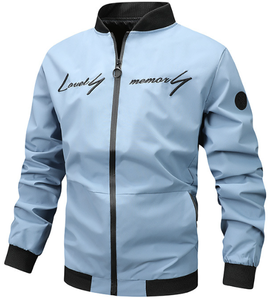 Chaqueta de Forro Polar Vintage para Hombre, Casual, Suelta, de Manga Larga, Sólida, Cortavientos, de Secado Rápido, Servicio OEM, Logotipo Frontal, Venta al por Mayor - Product Image 5