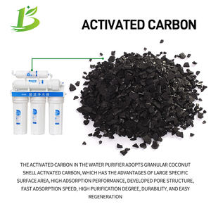 Carbón activado al vapor a base de coco Granular 1100 Iv Value Carbón activado de cáscara de coco para refinación de recuperación de oro - Product Image 5