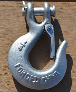 1BJY-CSH-03 Heavy Duty G70 Class Trailer Chape Slip Hook avec loquet Forgé Grade New Condition Trailer Parts and Accessories - Product Image 2