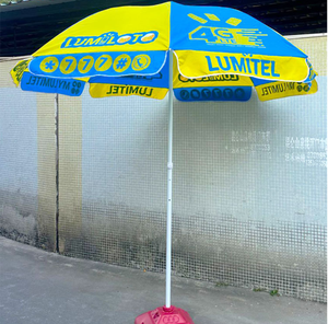 Tuoye Sombrilla Grande de Acero para Jardín, Sombrilla Cuadrada en Voladizo para Patio, Sombrilla de <span class=keywords><strong>Playa</strong></span> Grande para Exteriores - Product Image 3