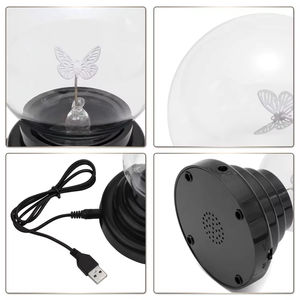 Globo de bola de Plasma de 3 pulgadas alimentado por USB, relámpago mágico, luz nocturna sensible al tacto, decoración del hogar, regalo para boda, Festival, fiesta, niños - Product Image 3