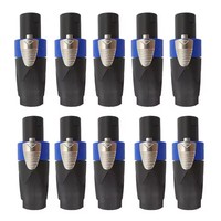 Connecteur 4 pôles 4 broches NL4FC, adaptateur de câble audio pour haut-parleur, prise femelle Speakon, accessoires pour Neutrik NL4FC