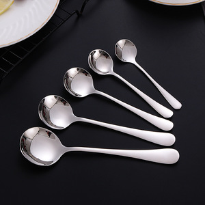 304 Stainless Steel Cutlery <b>Set</b> Steak <b>Knife</b> Fork Spoon Dessert Coffee Spoon Household Flatware Rust Resistant Catering Use - Product Image 2