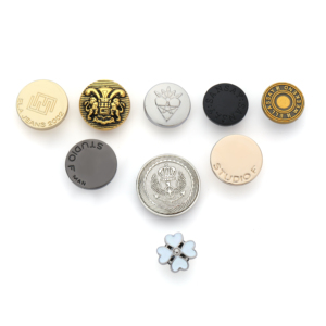 Fashion Zinc Alloy Shank Sewing <b>Buttons</b> Custom Logo Metal <b>Buttons</b> for Blazer Overcoat Shirt Clothing Accessories - Product Image 3