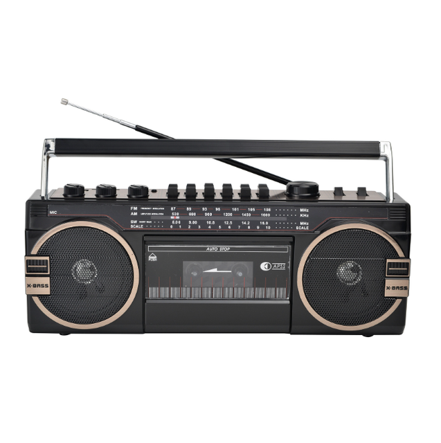 Retro Tape Wireless Radio Portable Radio Cassette Player Stereo Multifunctional Recorder Radio