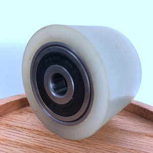 Roulements à rouleaux en caoutchouc plastique personnalisés Roulements à rouleaux revêtus de caoutchouc pour ligne de revêtement Roulement à rouleaux en caoutchouc - Product Image 3