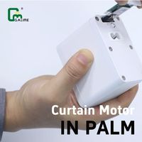 Kit de moteur de rideau électronique intelligent Galime Tuya WiFi moderne, compatible Google et Alexa avec commande vocale pour salon et bureau