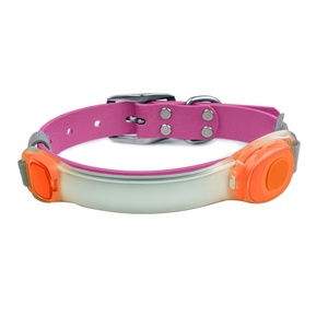 <span class=keywords><strong>Collar</strong></span> LED de seguridad nocturna para mascotas, colorido, con batería ajustable de PVC, impermeable, para exteriores, luz intermitente, para perro - Product Image 3