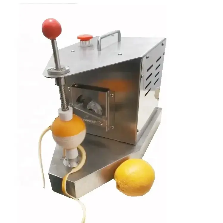 小型で簡単な操作フルーツピーラーカッターツールオレンジスキン除去機レモンシェル剥離および抽出機