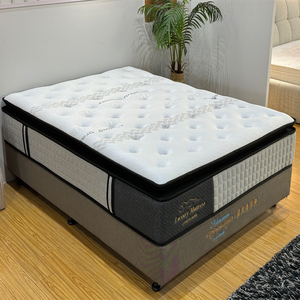 <span class=keywords><strong>Matelas</strong></span> à ressorts ensachés en latex naturel pour dormir au frais avec zones à mémoire de forme visco dans une boîte - Product Image 6