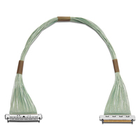 Kabel KEL USL20-30SS-030-B 0.4mm Pitch Micro Coaxial Wiring Harness untuk Kamera Sony 30 Pin dengan Bahan Isolasi PVC