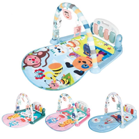 Tapis de jeu et arche d'éveil pour bébé, jouet doux pour le temps sur le ventre, cadeau personnalisé pour nouveau-né, vente en gros