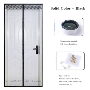 Tirai & Kelambu nyamuk, pintu layar magnetik nyamuk dengan magnet Full Strip dan bingkai kait bingkai penuh - Product Image 4