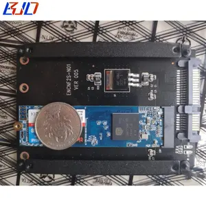 M.2 NGFF B anahtar anahtar B SATA 3.0 arayüzü SSD adaptörü dönüştürücü kartı 6Gbps 2.5 "m2 SATA SSD