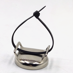 Clip per cavo magnetico Base per attacco Zip/supporto per filo magnetico in acciaio inossidabile/fibbia magnetica al neodimio forte - Product Image 1