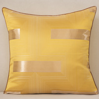 Coussins de canapé de salon modernes de luxe Innermor, personnalisés, 20x20, motifs floraux géométriques, style européen, coussins décoratifs