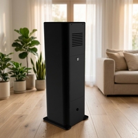 Diffuseur d'huiles essentielles électrique sur pied grande capacité avec télécommande, 500 ml, faible bruit (40 dB), usage commercial et domestique