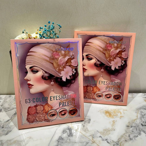 Nueva Paleta de Sombras de Ojos Igoodco de 63 Colores en Tonos Tierra, Mate y Brillante, Maquillaje en Polvo Resistente al Agua con Acabados Perlados - Product Image 3