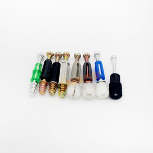 Triple Connector Embedded Parts Stainless Steel <b>Cabinet</b> Wardrobe Eccentric Wheel Screw Fasteners Furniture Nuts <b>Locks</b> - Product Image 1
