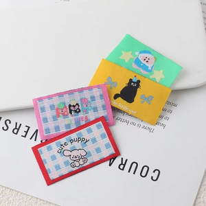 Etiquetas tejidas para prendas de algodón satinado Accesorios de moda para productos de estilo de vida y pasatiempos Etiqueta tejida - Product Image 1