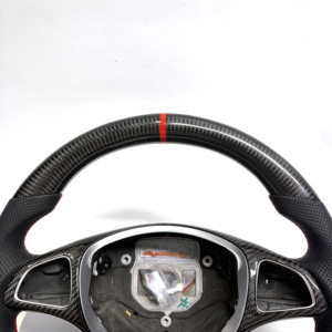 Expédition en 24h Volant Mercedes Benz C43 pour W205 <span class=keywords><strong>C63</strong></span> C180 C200 C250 C300 <span class=keywords><strong>AMG</strong></span> 2014-2018 <span class=keywords><strong>Prix</strong></span> de gros - Product Image 4