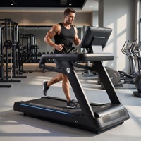 Caminadora Comercial Motorizada K-FIT K7 de Alta Velocidad y Alto Rendimiento para Gimnasio, Entrenamiento y Fitness