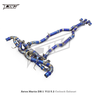 Système d'échappement Catback à soupapes OEM Boska Titanium pour Aston Martin DB11 V12 5.2L 2016-2019, tuyau d'échappement et silencieux sur mesure de haute qualité