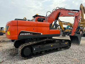 Excavatrice sur chenilles hydraulique Doosan DX225LCA d'occasion de haute qualité, 22,5 tonnes, DX225, équipement de grande machinerie d'occasion - Product Image 2