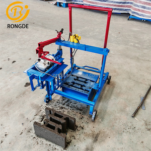 เครื่องบล็อกซีเมนต์เครื่องยนต์ดีเซลอุปกรณ์การผลิตอิฐบล็อกซีเมนต์เครื่องบล็อกกลวง - Product Image 3