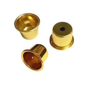 Ornamenti Natalizi Portacandele in Alluminio Traforato, Portacandele per Tealight, Artigianato <span class=keywords><strong>Natalizio</strong></span>, Coppette in Alluminio per Candele Tealight - Product Image 1