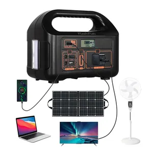 200W Home use Emergency Lithium Battery Solar Generators Portable Rechargeable Charging Power Station for Outdoor Camping