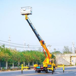 โรงงานขายรถกระเช้าไฟฟ้าติดรถบรรทุก Dongfeng 28 เมตร แบบแขนยืดหดได้ 5 ท่อน - Product Image 6