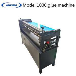 เครื่องติดกาวรุ่น Nantou Model 1000 ขนาด 1380 มม. สำหรับติดกาวเย็นบนกระดาษแข็ง - Product Image 4