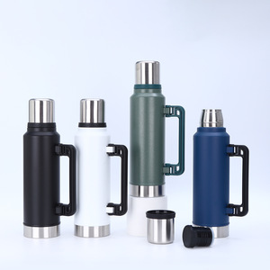 Gran capacidad <span class=keywords><strong>1000ml</strong></span> + 280ml Botellas de agua aisladas de acero inoxidable de doble pared Frascos de vacío y termos - Product Image 3