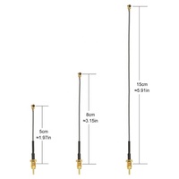 Câble Pigtail RF de 2 pouces avec connecteur SMA femelle vers MHF mâle, longueur personnalisée 5 cm, adaptateur d'antenne UFL pour WIFI GSM IoT GPS