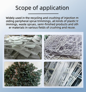 Niedriger Preis Industrie abfall Kunststoff brecher Kunststoff flaschen brecher mit Dieselmotor - Product Image 5