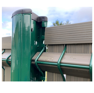 Kit d'occultation des panneaux de clôture de jardin PVC lattes rigides de confidentialité cadre métallique bande verticale 3D pour fil d'acier à faible teneur en carbone de 2.5m - Product Image 3