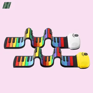 HiFing mano Roll Up pianoforte 88 giocattoli chiave per bambini strumenti musicali a tastiera