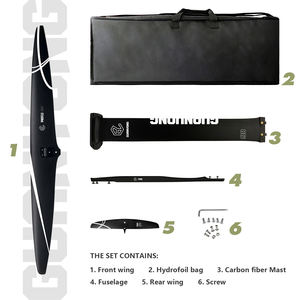 Tabla de surf eléctrica ART 1401 con mástil de carbono, ala de efoil, tabla de surf electrónica, ala de kitesurf, ala de surf, foil, hydrofoil - Product Image 3