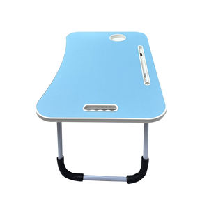 Table de <span class=keywords><strong>lit</strong></span> compacte en bois <span class=keywords><strong>pour</strong></span> ordinateur portable avec plateau relevable – Poste de travail portable <span class=keywords><strong>pour</strong></span> la maison et l'étude - Product Image 2