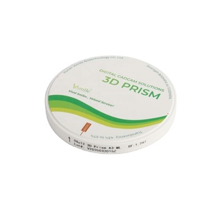 Vsmile Zirkonia Tandheelkundige 3d Prisma Meerlagige Zirkonia Schijf Cadcam Blok Tandheelkundige Lab Super Doorschijnendheid Tandheelkundige Zirkonia Schijf - Product Image 1