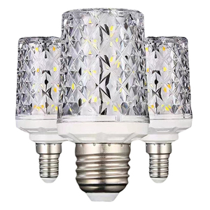 Bóng đèn <span class=keywords><strong>LED</strong></span> siêu sáng 24W 30W 40W 50W AC220V chống chói, chân E14, đèn chùm, chân B22 <span class=keywords><strong>E27</strong></span>, dùng cho đèn thả pha lê - Product Image 1