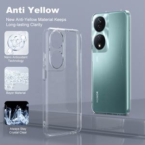 Vente en gros 2.0mm d'épaisseur Transparent Téléphone Etui Coque Crystal Clear Soft Cell Phone Covers Case pour <span class=keywords><strong>Honor</strong></span> X7b 5G Play <span class=keywords><strong>50</strong></span> Plus - Product Image 6